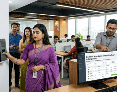 Biometric Attendance & Payroll Software in Bangladesh - EHazira , E-Hajira BD