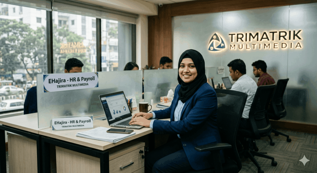 Streamlining Operations How Trimatrik Multimedia Elevates HR & Payroll Efficiency with EHajira - EHazira